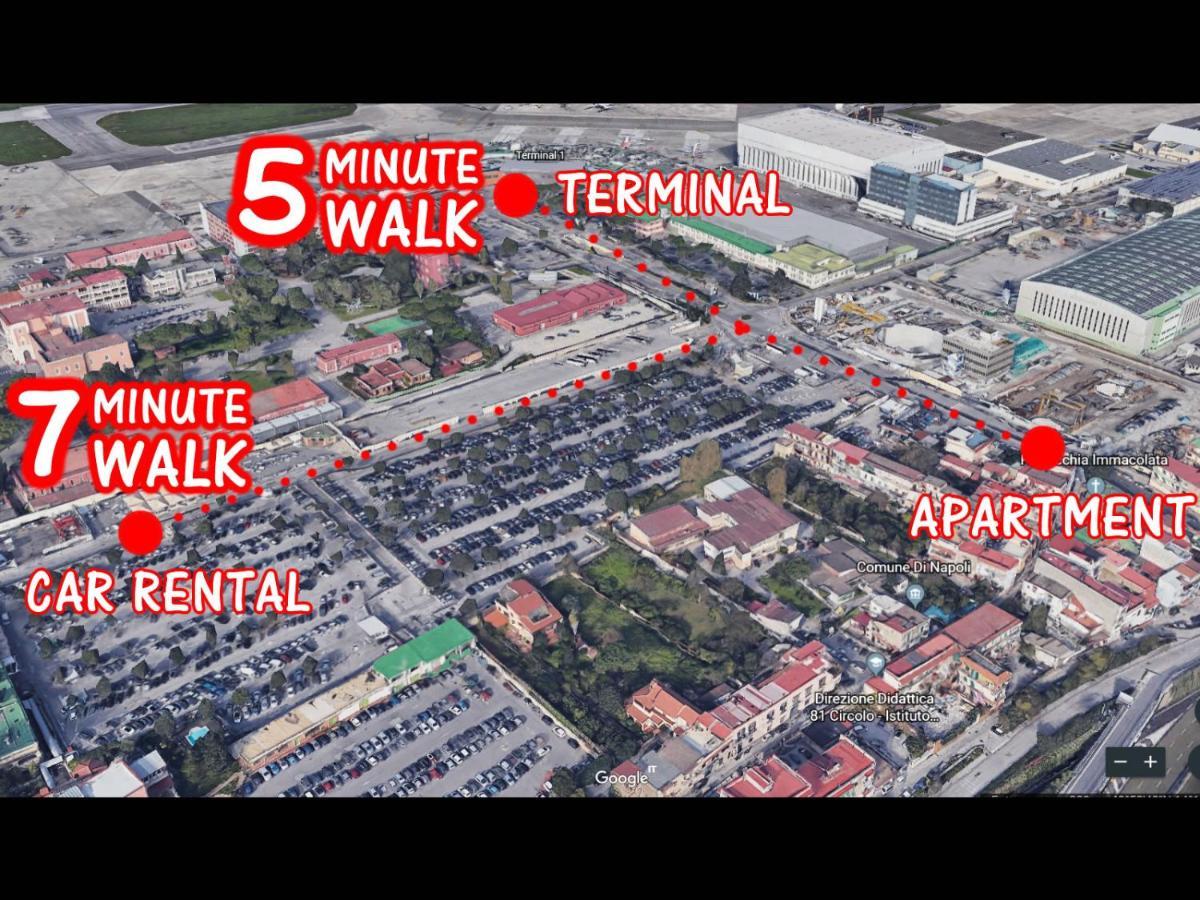 La Casetta Arancione Nell'Aeroporto Di Napoli Lejlighed Eksteriør billede
